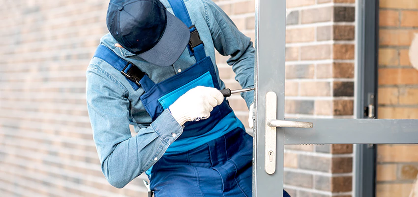 Pivot Storefront Door Locks Installation in Reedley, California