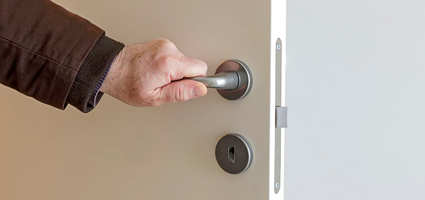 Restroom Locks Privacy Bolt Installation in Reedley, California